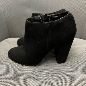 Black ankle boots